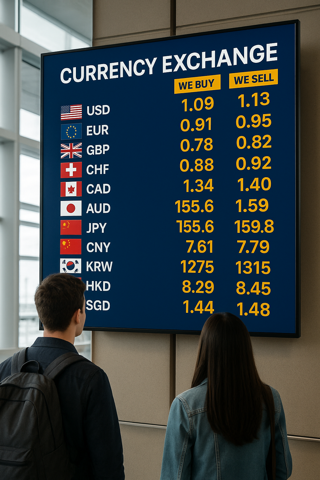 Currency exchange POS software by CGI Design